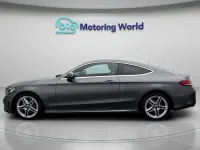 Used Mercedes C200 AMG line 198 HP (145 kW) 2020 Grey Coupe