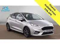 Używany Ford Fiesta ST-Line 100 KM (73 kW) 2020 Srebrny Hatchback