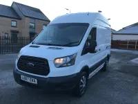 Used Ford Transit 130 HP (95 kW) 2018 White Van