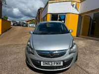 Used Vauxhall Corsa 100 HP (73 kW) 2013 Silver Hatchback