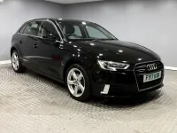 Used Audi A3 Sportback Sport 110 HP (80 kW) 2017 Black Hatchback