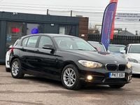 Used BMW 118 Impressive 2017 Black Hatchback