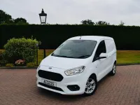 Used Ford Transit Limited 100 HP (73 kW) 2023 White Van