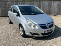 Usado Vauxhall Corsa Club 2009 Prateado Citadino