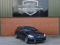 Used Mercedes C200 AMG Line Premium 2018 Blue Estate