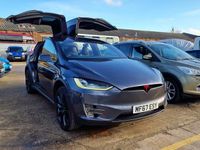 Used Tesla Model X 448 kW (610 HP) 2017 Silver SUV