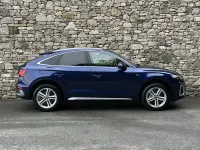 Used Audi Q5 S-Line 261 HP (191 kW) 2022 Blue SUV