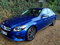 Used Mercedes C220 SE 194 HP (142 kW) 2018 Blue Sedan