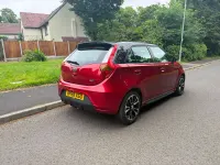 Used MG MG3 106 HP (77 kW) 2018 Red Hatchback