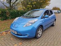 Usado Nissan Leaf 80 kW (109 HP) 2012 Azul Citadino