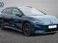 New VW ID.7 Pro 210 kW (286 HP) 2026 Aquamarine blue Estate
