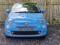 Gebraucht Fiat 500 Lounge 69 PS (50 kW) 2017 Blau Kleinwagen