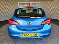 Used Vauxhall Corsa 75 HP (55 kW) 2017 Blue Hatchback
