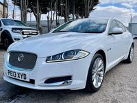 Begagnad Jaguar XF Luxury 197 HK (144 kW) 2013 Vit Sedan