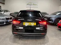 Used Audi A1 Sportback S-Line 150 HP (110 kW) 2015 Black Hatchback