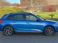 Used Skoda Kamiq Monte Carlo 147 HP (108 kW) 2022 Race blue metallic SUV