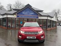 Begagnad Land Rover Range Rover evoque Prestige 150 HK (110 kW) 2012 Röd SUV