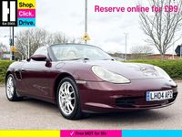 Used Porsche 986 Boxster 228 HP (167 kW) 2004 Red Cabriolet