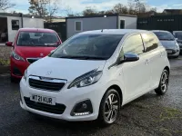Used Peugeot 108 Collection 72 HP (52 kW) 2021 White Hatchback