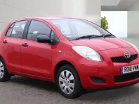 Used Toyota Yaris T2 2010 Red Hatchback