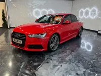 Used Audi A6 Black Edition 190 HP (139 kW) 2015 Red Sedan