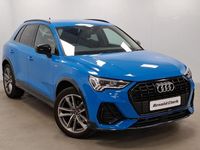 Used Audi Q3 Black Edition 150 HP (110 kW) 2022 Blue SUV