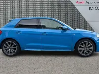 Used Audi A1 S-Line 109 HP (80 kW) 2022 Blue Hatchback