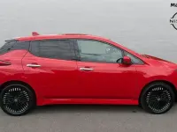 Used Nissan Leaf N-Connecta 160 kW (218 HP) 2022 Red Hatchback