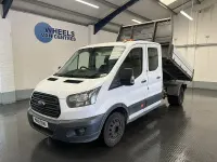 Used Ford Transit 130 HP (95 kW) 2019 White Cabriolet