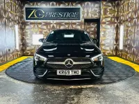 Used Mercedes CLA220 AMG line 2019 Black Sedan