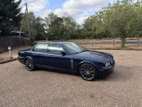 Used Jaguar XJR Supercharged 400 HP (294 kW) 2007 Blue Sedan