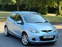 Used Mazda 2 86 HP (63 kW) 2008 Blue Hatchback