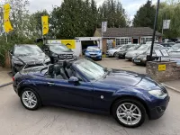 Used Mazda MX5 126 HP (92 kW) 2009 Blue Cabriolet