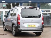used Peugeot e-Rifter 50KWH ALLURE PREMIUM STANDARD MPV AUTO 5DR (7.4KW ELECTRIC FROM 2022 FROM LICHFIELD (WS14 9BL) | SPOTICAR