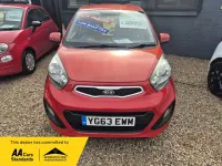 Used Kia Picanto 68 HP (50 kW) 2013 Red Hatchback