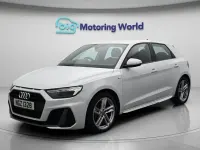 Used Audi A1 Sportback S-Line 116 HP (85 kW) 2019 White Hatchback