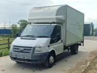 Used Ford Transit 125 HP (91 kW) 2013 White Cabriolet