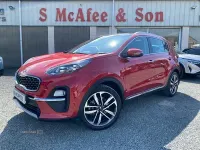 Used Kia Sportage 136 HP (100 kW) 2021 Red SUV