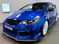 Begagnad Honda Civic Type R GT 360 HK (264 kW) 2016 Blå Halvkombi