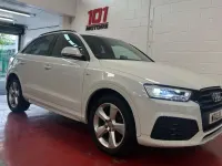 Begagnad Audi Q3 S-Line 150 HK (110 kW) 2015 Vit SUV