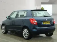 Used Skoda Fabia Elegance 105 HP (77 kW) 2013 Blue Hatchback