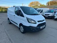 Used Ford Transit Custom 105 HP (77 kW) 2018 White Van