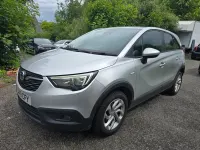 Used Vauxhall Crossland X 99 HP (72 kW) 2018 Silver SUV