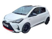 Used Toyota Yaris Hybrid Sport 2019 White Hatchback