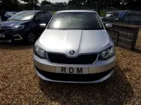 Used Skoda Fabia SE 95 HP (69 kW) 2018 Silver Estate