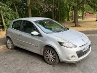 Used Renault Clio Dynamique 86 HP (63 kW) 2010 Silver Hatchback