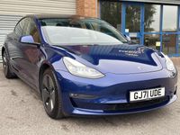 Usado Tesla Model 3 Long Range AWD 366 kW (498 HP) 2021 Azul Sedan