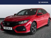 Used Honda Civic SR 126 HP (92 kW) 2019 Red Hatchback