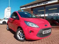 Used Ford Ka Studio 69 HP (50 kW) 2013 Red Hatchback