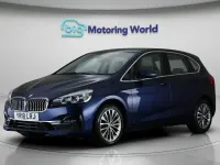 Used BMW 220 Active Tourer Luxury Line 187 HP (137 kW) 2018 Blue MPV